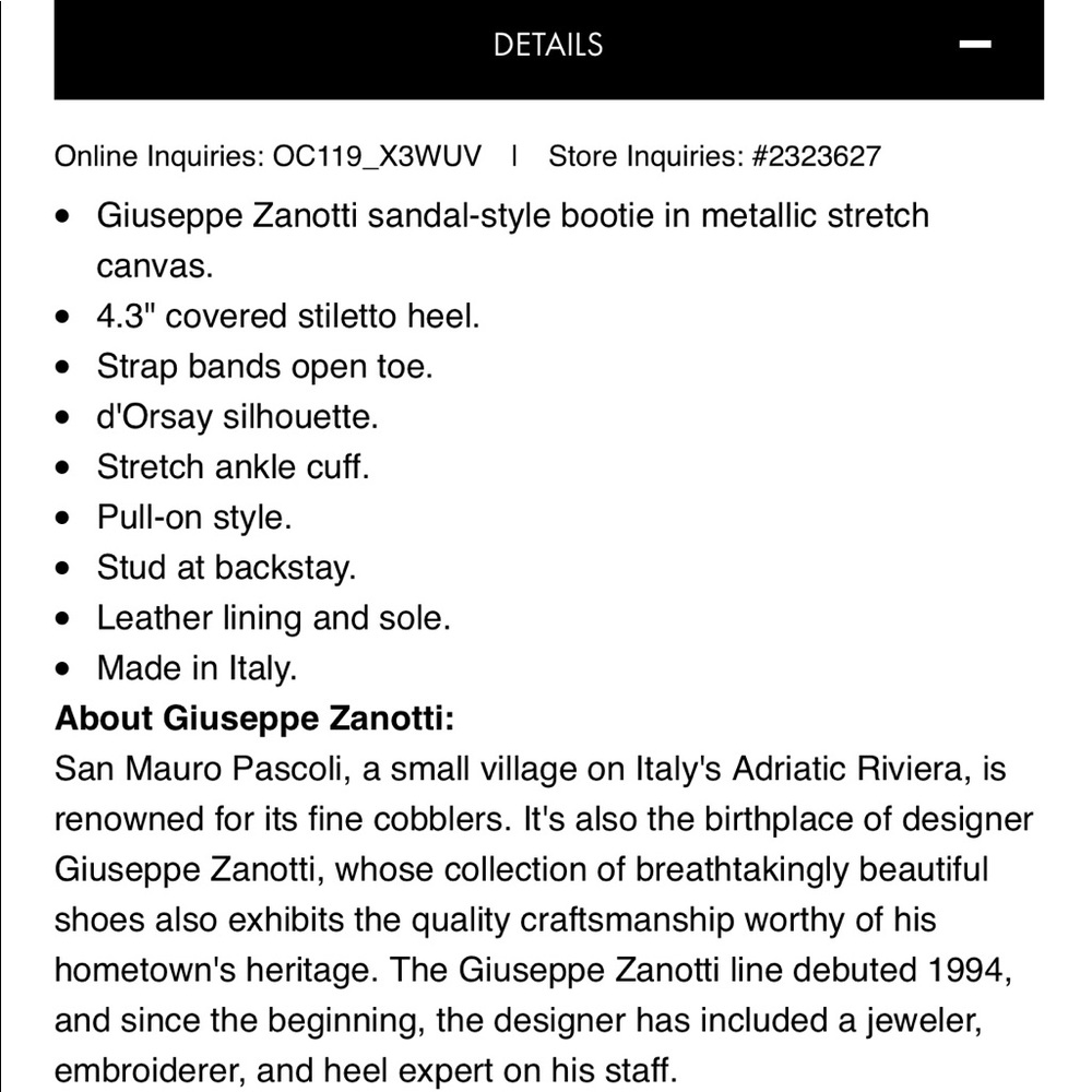 New Giuseppe heels - Picture 4 of 5